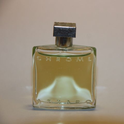 AZZARO.  Chrome.  7 ml. Mini for menn. Vintage. Parfyme, duft