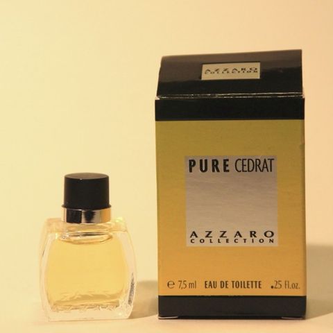 AZZARO.  Pure Cedrat. Mini. 7,5 ml. Edt. For menn. Parfyme, duft.