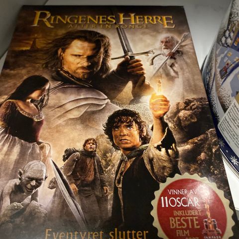 Ringenes herre. Atter en konge. Dvd