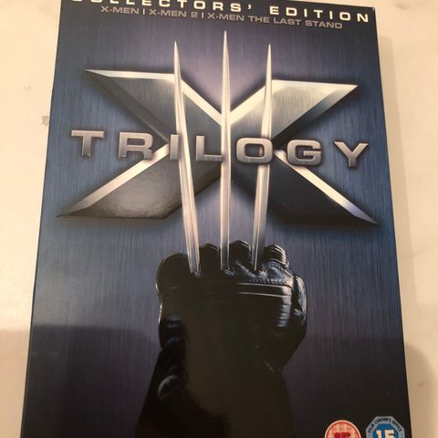 DVD X Men Trilogy Collectors Edition