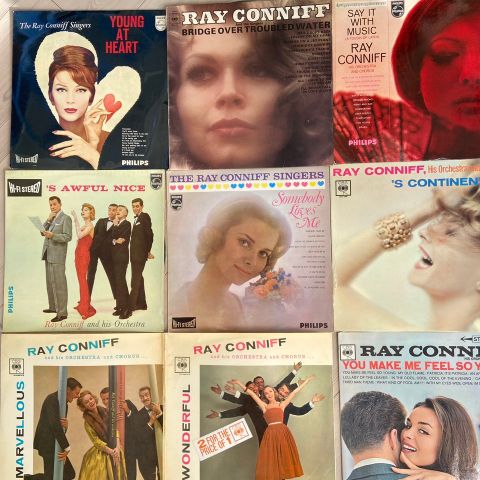 Ray Conniff - Retro Lp plater og Ep plater fra 60 tallet