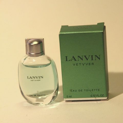 LANVIN.  Vetyver. 5 ml. Edt. For menn.  Parfyme, duft.