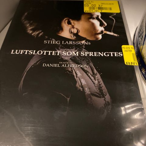 Luftslottet som sprengtes. Dvd