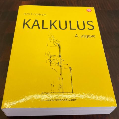 Kalkulus 4. Utgave.