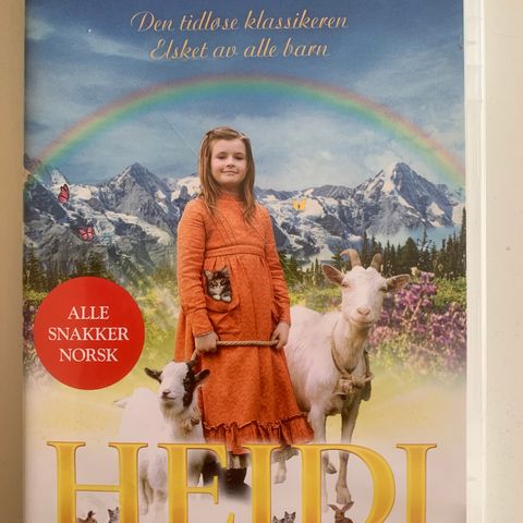 Heidi (Emma Bolger), norsk tale/tekst