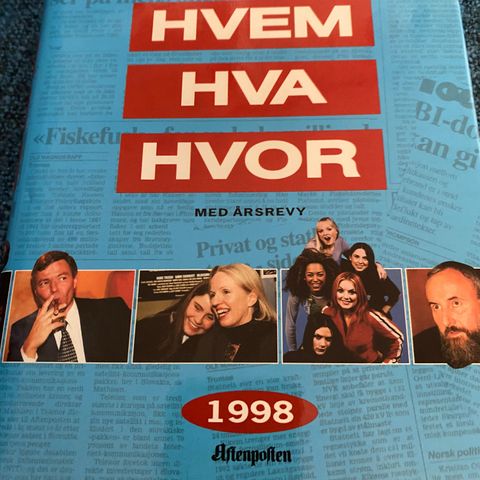 Ulest * Hvem Hva Hvor 1998