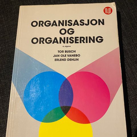 Organisasjon og organisering. 6 utg