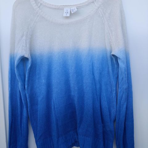 *NY* Genser tie-dye  100% lin og bomull HM H&M