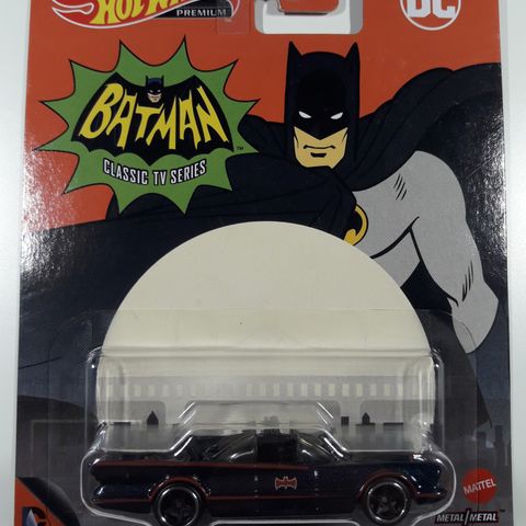 Hot Wheels Batmobile Classic TV Series Hot Wheels Real Riders