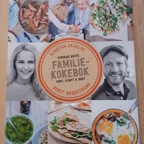 Verdens beste familiekokebok som ny