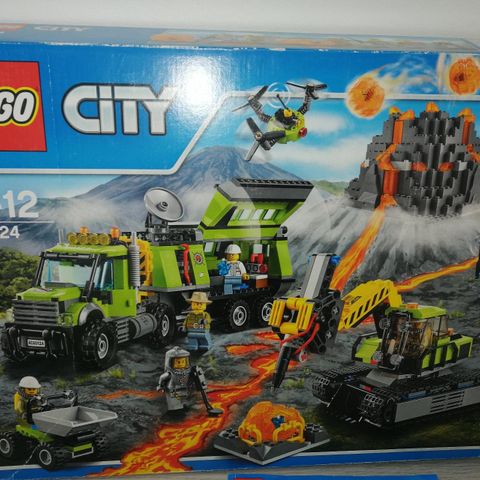 LEGO City Volcano Exploration Base 60124