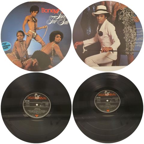 VINTAGE/RETRO LP-VINYL "BONEY M/LOVE FOR SALE 1977 - 28888"