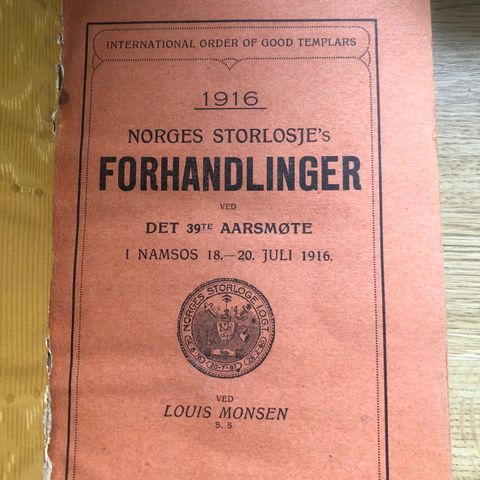 Vintage hefter fra 1916 og 1918