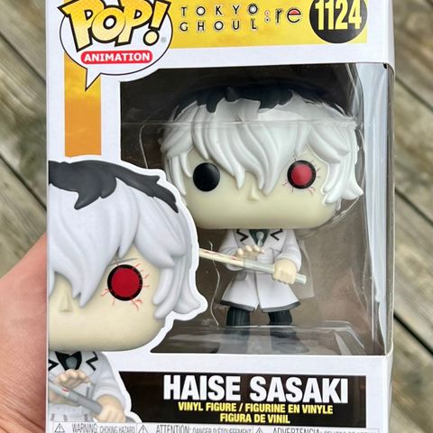 Funko Pop! Haise Sasaki | Tokyo Ghoul:re (1124)