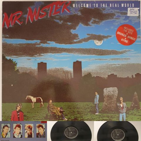 VINTAGE/RETRO LP-VINYL "MR. MISTER/WELCOM TO THE REAL WORLD 1985"