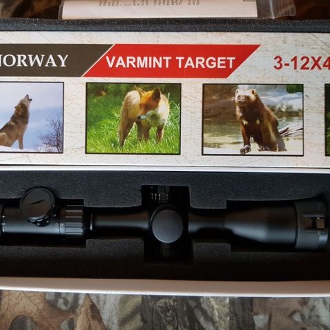 Varmint Target 3-12×42i WF--Jakt og Varmint modell.