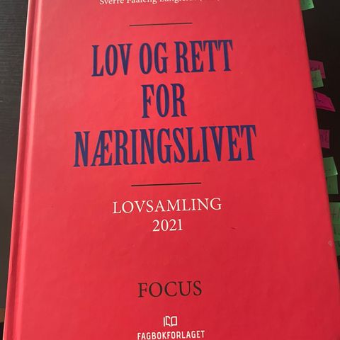 Lov og rett for næringslivet