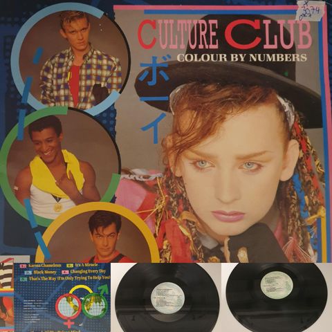 VINTAGE/RETRO LP-VINYL " CULTURE CLUB/COLOUR BY NUMBERS 1983 - V 2285"