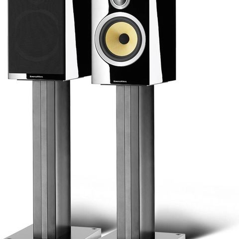 LITE BRUKT Bowers & Wilkins CM5 S2 høyttalere (med B&W stativ) vurderes solgt