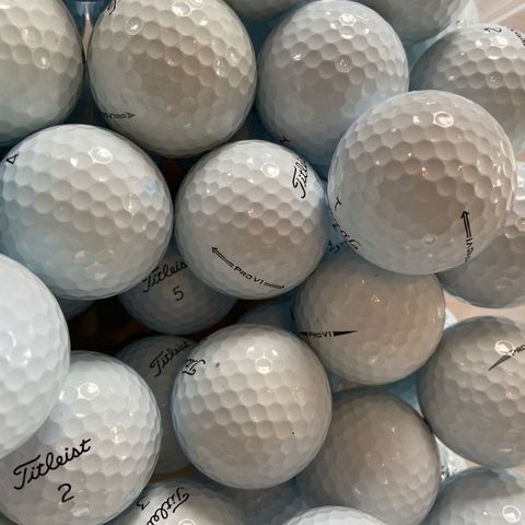 Golfballer av høy kvalitet