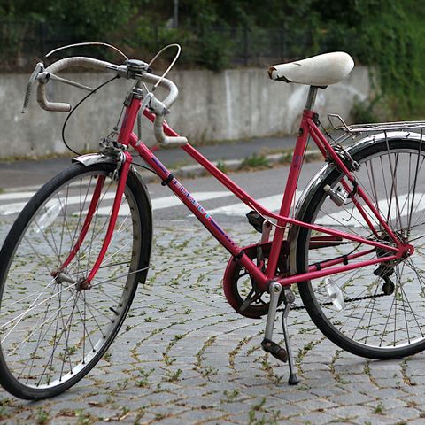 Retro Peugeot damesykkel