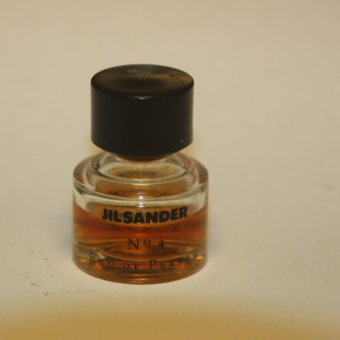 JIL SANDER.  No. 4.  Edp 5 ml. Brukt. For damer. Vintage. Parfyme, duft.