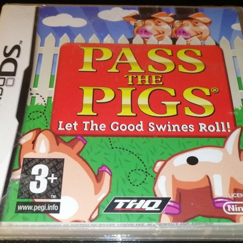 Pass the Pigs -  Let the Good Swines Roll DS - nytt