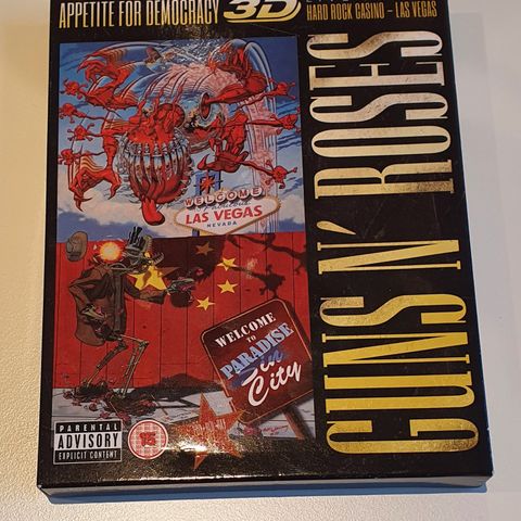 Guns N' Roses - Appetite For Democracy 3D - Blu-Ray+2CD