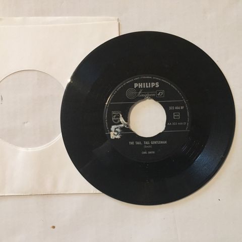 CARL SMITH / TEN THOUSAND DRUMS - 7" VINYL SINGLE