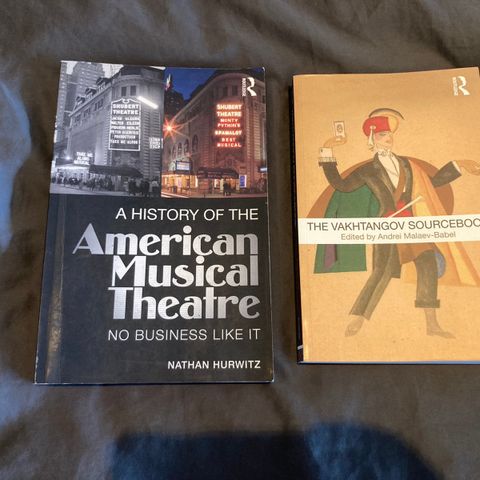 American musical theatre + The Vakhtangov Sourcebook