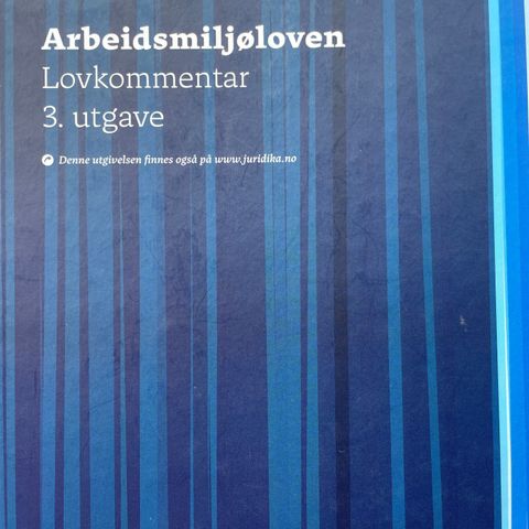 Arbeidsmiljøloven -Lovkommentar