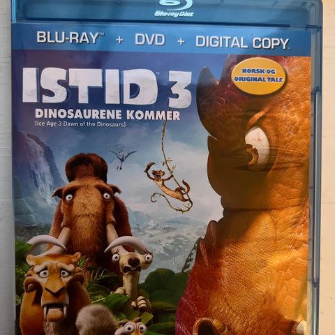 Istid 3: Dinosaurene Kommer (BLU RAY)