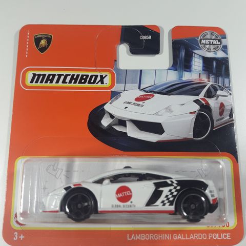 Matchbox Lamborghini Gallardo police (Hot Wheels)