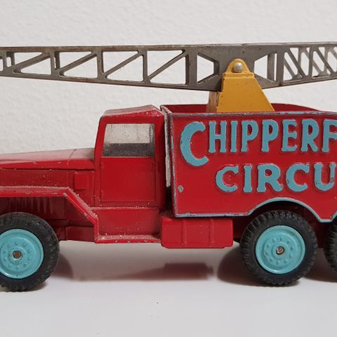 International 6x6 Wheel Crane Truck Chipperfields Circus. Corgi Toys No. 1121