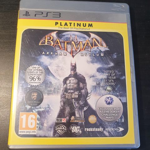 Batman, Arkham Asylum ps3 spill