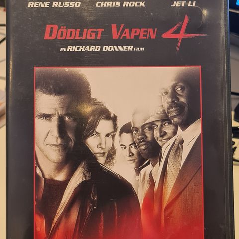 Dødelig våpen 4 (DVD)