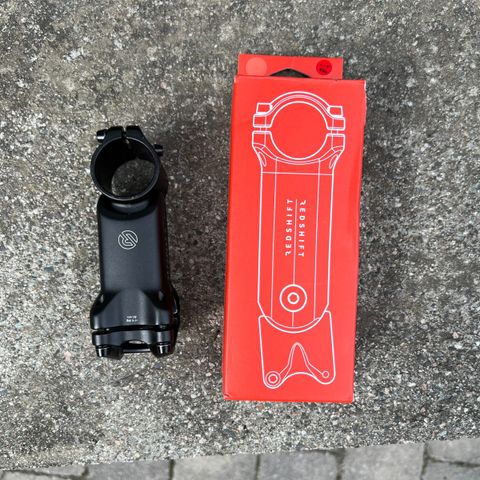 Redshift ShockStop Suspension Stem 1-1/4" oversized +/-6deg 80mm