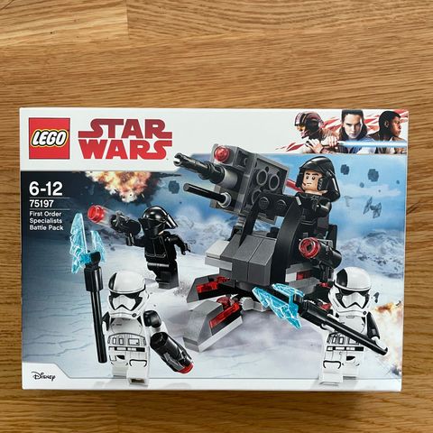Ny LEGO Star Wars 75197 First Order Specialist Battle Pack