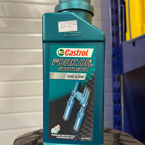 Castrol fork oil uåpnet