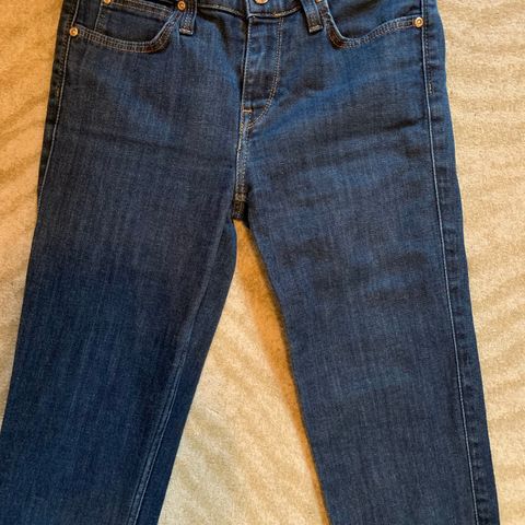 Ny jeans W25L33 Scarlett  fra Lee str. XS/S selges