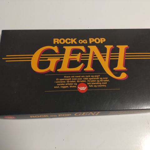 Rock og pop GENI (1989)