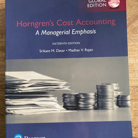 Horngren’s cost accounting