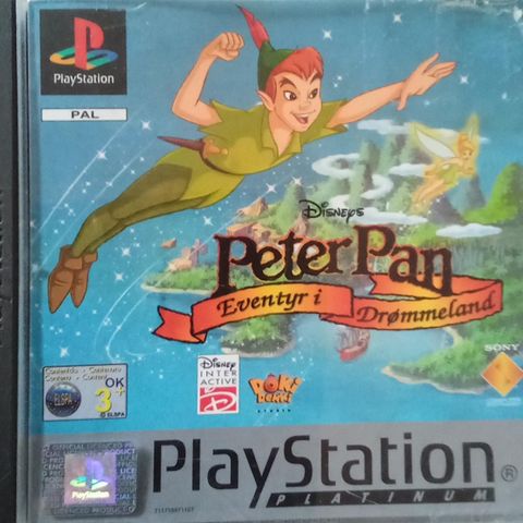 Playstation Peter Pan, eventyr i drømmeland