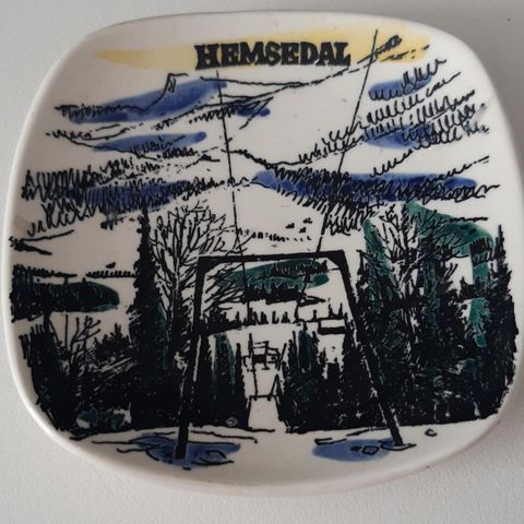 Souvenir fat  fra Hemsedal