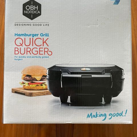 NY Burgergrill fra OBH Nordica