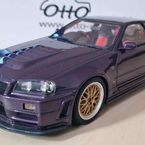 1:18 Nissan Skyline GT-R Nismo Purple OTTO