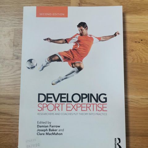 Developing sportexpertise