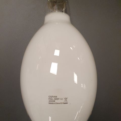 Osram HQL E40 (MBFU) 400 Watt Kvikksølvdamplampe