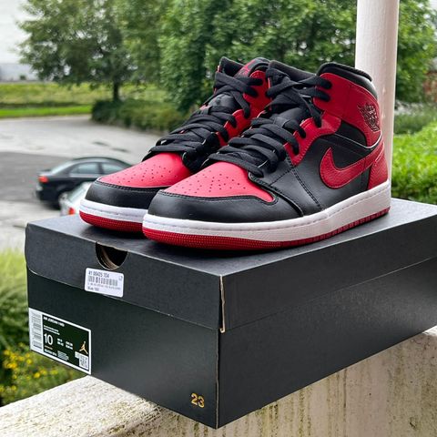 Nike Air Jordan 1 Mid sko (44)