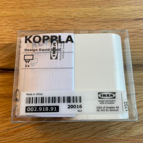 Koppla USB lader fra Ikea